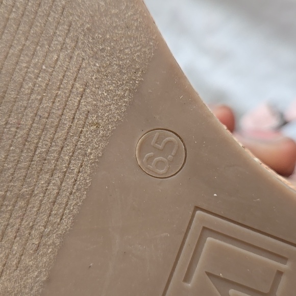 LFL By Lust For Life Elegant Pink Wedge Ankle Strap Sandals Summer Shoes - Picture 6 of 12